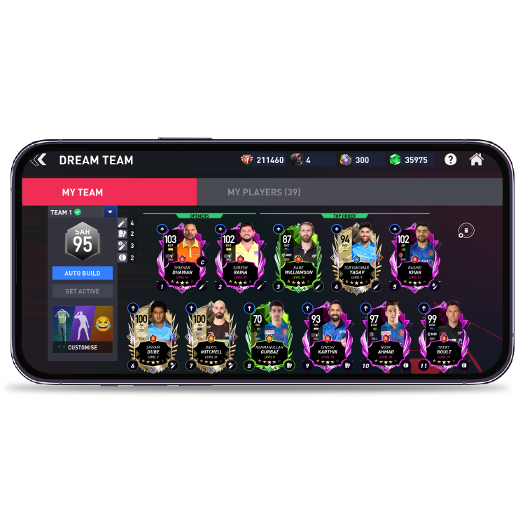 Dream Cricket Dream Team screenshot