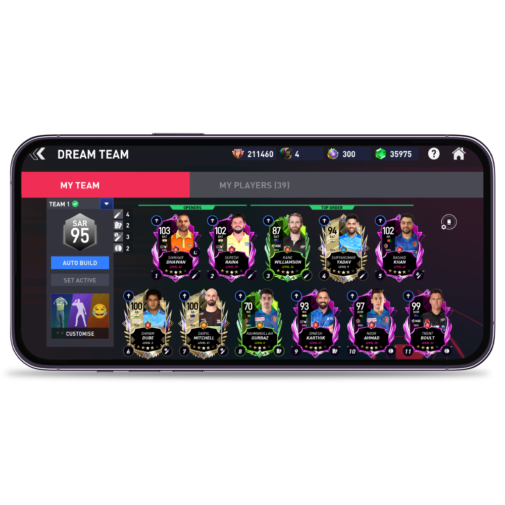 Dream Cricket Dream Team screenshot